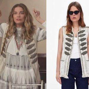 Zara Embellished Waistcoat